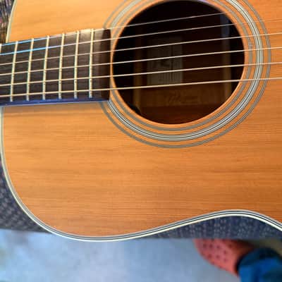 Takamine PT-408 (1991) solid cedar top image 4