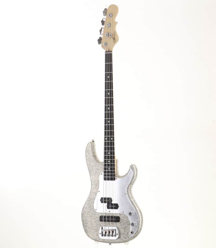 G&L Made in USA SB-2 Silver Metal Flake [SN CLF58925] (05/08