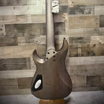 Schecter Omen Elite-8 MS 8-String - See-Thru Blue Burst B-Stock (2467) image 4