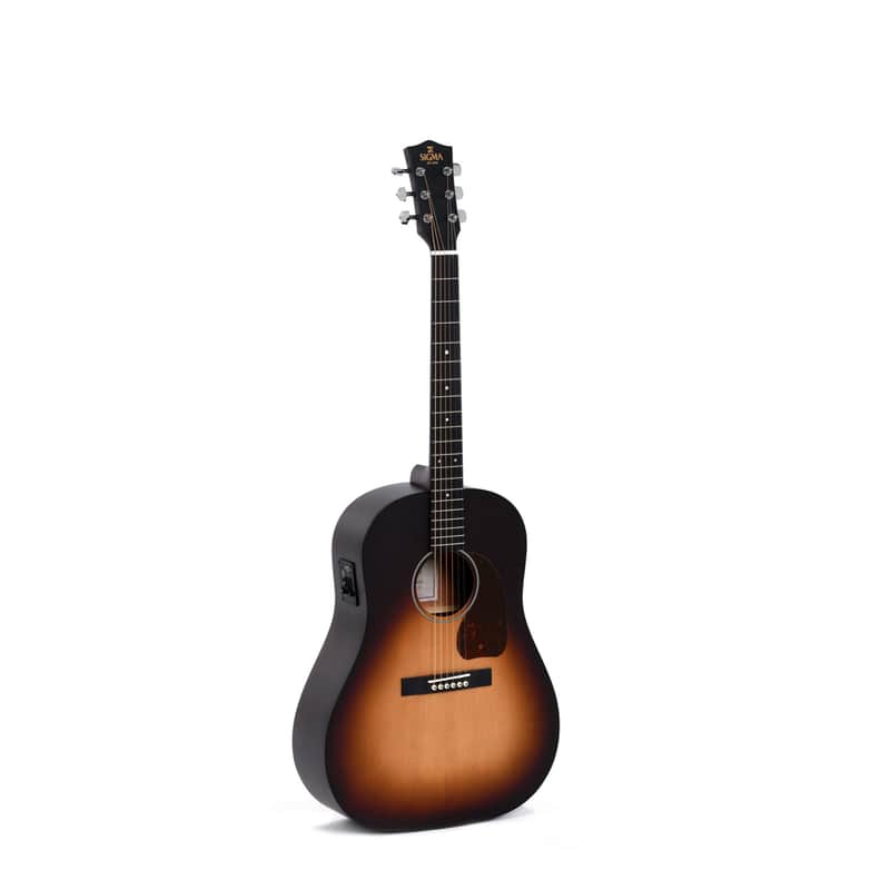 Sigma SG Series JM-SGE - Micarta Fingerboard, Sunburst image 1