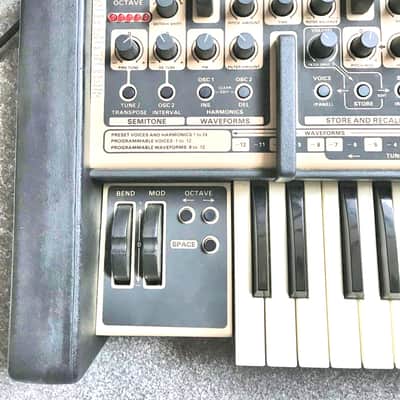 Oxford Oscar Programmable Mono Synthesizer 1980's - Black image 2