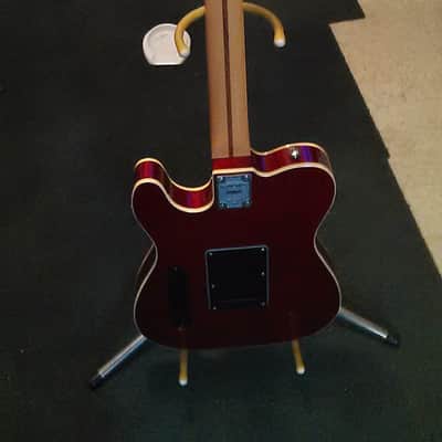 Rare Vintage Kramer Classic III Candy Apple Red Telecaster w Seymour Duncan & Floyd Rose WoW Player image 6