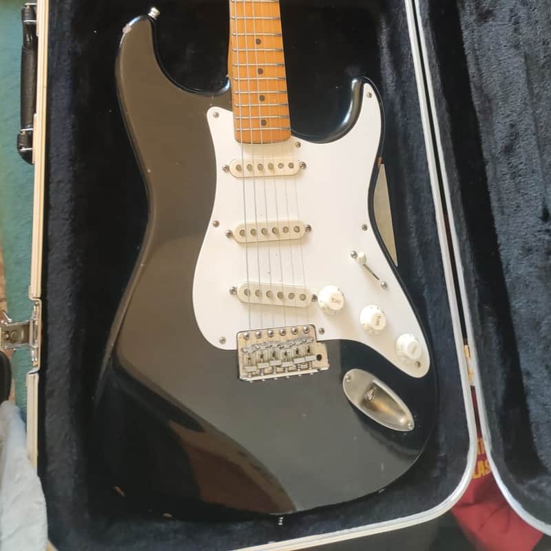 1983 Squier Stratocaster JV 57 BLack