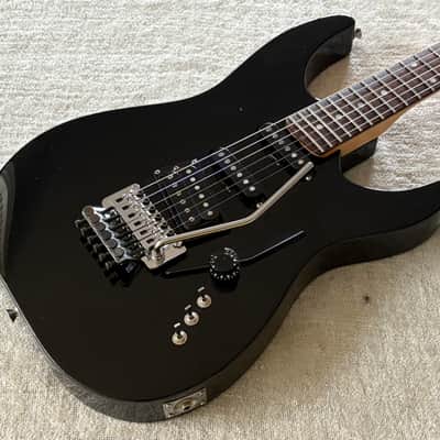 1980’s Kramer Focus 6000 Black Super Strat HSS Floyd Rose ESP MIJ Japan image 6