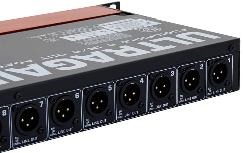 Behringer Ultragain Digital ADA8200 8-Channel Mic Preamp with AD