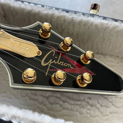 Gibson 50th Anniversary Flying V 2008 GOTM - AAA top Brimstone Burst + OHSC image 8
