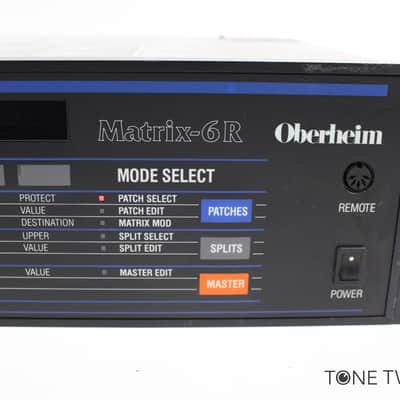 Oberheim Matrix-6r Synthesizer 80s PROFESSIONALLY SERVICED analog 1000 6 VINTAGE SYNTH DEALER 2 image 4