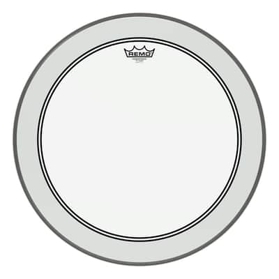 Remo Powerstroke P3 Clear Bass Drumhead 22" w/Impact Patch
