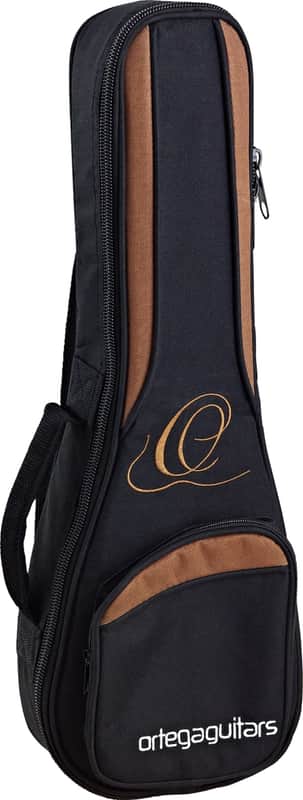 Ortega Guitars OUGB-SO Professional Deluxe Ukulele Soprano Gig Bag w/ Shoulder Strap image 1