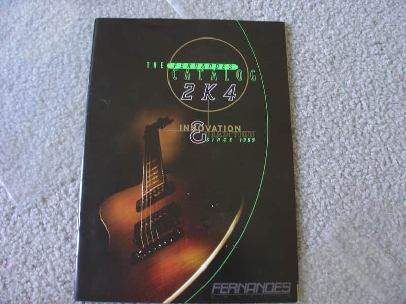 Fernandes 2004 Fernandes Guitar Catalog 2000's image 1