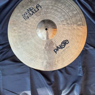 Paiste 20" Sound Formula Full Ride Cymbal 1993 - 1996 - Traditional image 1