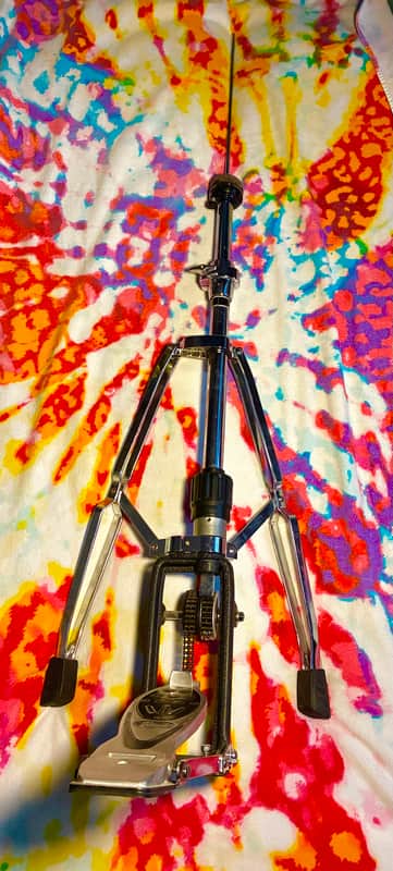 Pearl H2000 PowerShifter Eliminator Double Braced 2-Leg Hi-Hat Stand 2010s - Chrome image 1