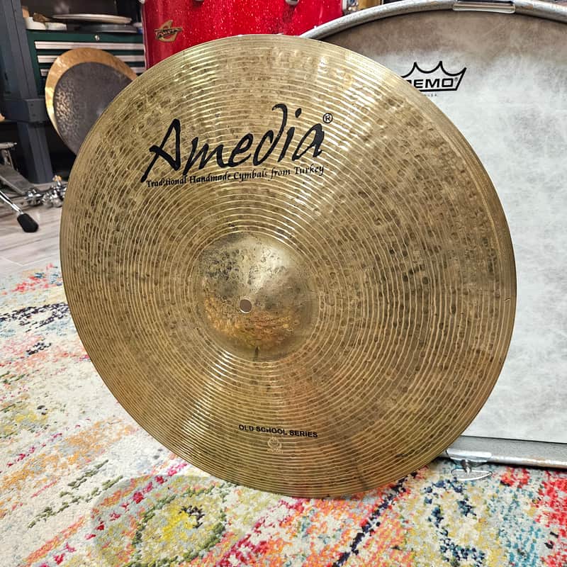 Amedia 19" Old School Series Ride Cymbal 1884g image 1