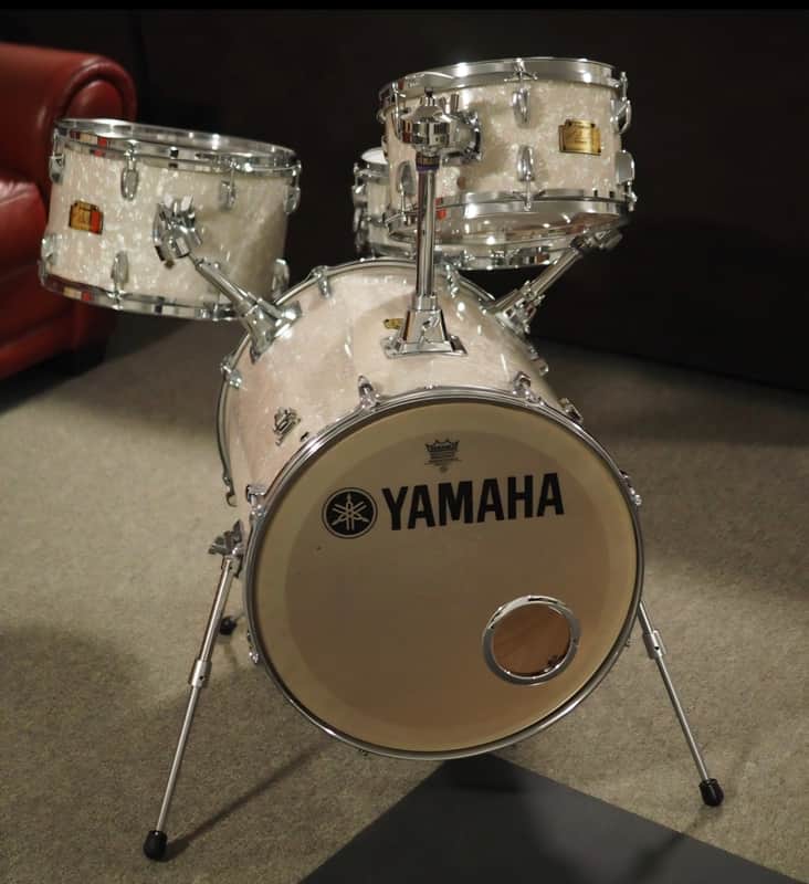 Yamaha Al Foster Drum kit - White marine pearl