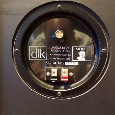 DLK Model 1 Floor Speakers - Vintage, Original, Great Condition image 12