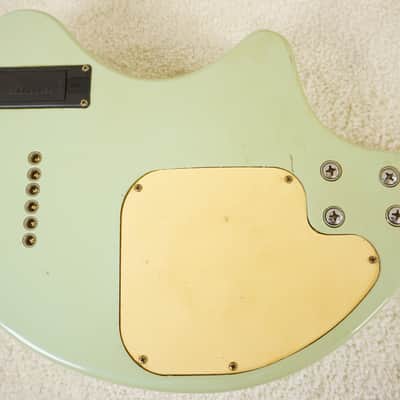 Fernandes ZO-3 Mint Green Travel Guitar w / Built-in Speaker image 14