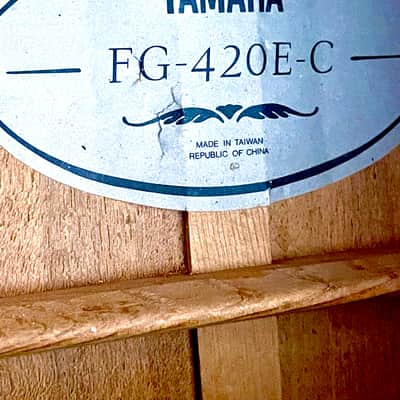 Yamaha FG-420E C 1986 - Natural image 3