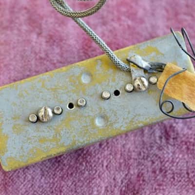 Vintage 1956 Gibson P-90 P90 Pickup 8.01k Soapbar Les Paul Goldtop Custom image 11