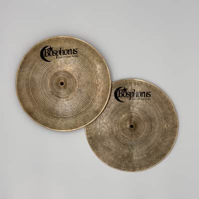 Bosphorus 14" New Orleans Series Hi-Hat Cymbals image 2