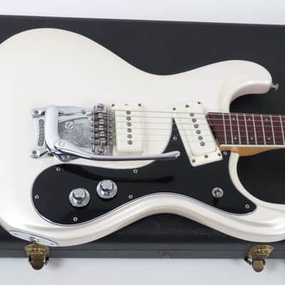 1988 Mosrite V88 Ventures White Pearlescent -Semie Moseley Signature -One of the First V88s image 5