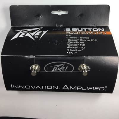 Peavey 2 Button Footswitch * Bandit 112, Envoy 110, Delta Blues & others! Free Shipping!! image 1