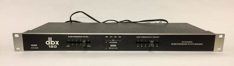 dbx 120 Subharmonic Synthesizer, vintage unit! 1970s Silver image 1