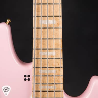 Sandberg Limited Edition California V-TM Ida Nielsen Signature 5-String - Strawberry Milkshake image 9