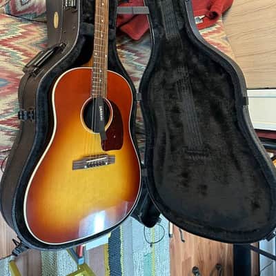 Gibson J-45 Studio Rosewood 2025 - Present - Gloss Rosewood Burst, Upgraded with Hard Case image 13