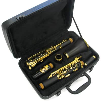 Zweiss Boehm System Intermediate Teacher-Approved Bb Clarinet with Gold Hardware. USA TARIFF INCLUDED image 1