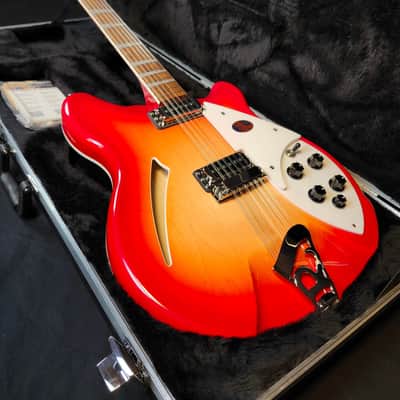 Rickenbacker 360/12 FireGlo 12-String Hollowbody Guitar, Stereo, HSC image 2