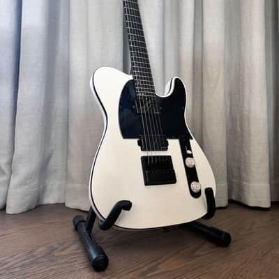 Halo Salvus-6 Baritone Solid White Satin 2022 w/ EverTune, Fishman Fluence & Rechargeable Battery image 1