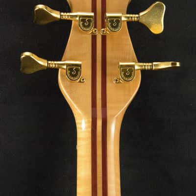 Moonstone Eclipse Deluxe 4-String Bass Natural image 11