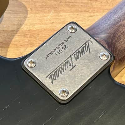 James Trussart Paisley Engraved SteelTopCaster 2026 - Satin Black Nitro + Case image 7