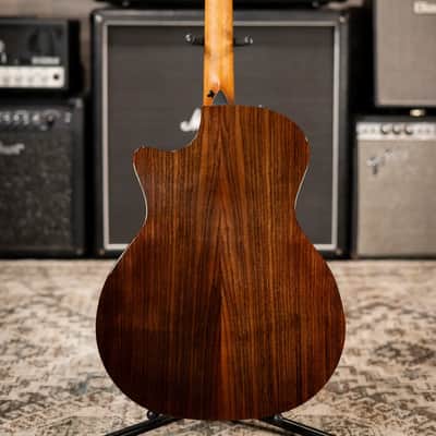 Taylor 414ce Studio Grand Auditorium Acoustic/Electric Guitar - Natural with Gig Bag - Factory Demo image 12