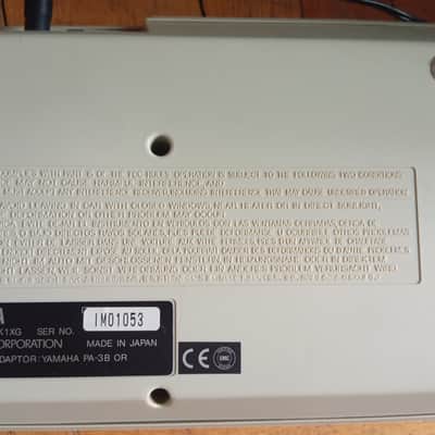 YAMAHA CBX-K1XG 37 MINI MIDI SOUND KEYBOARD MU50 Sound Module Built in Speaker image 7