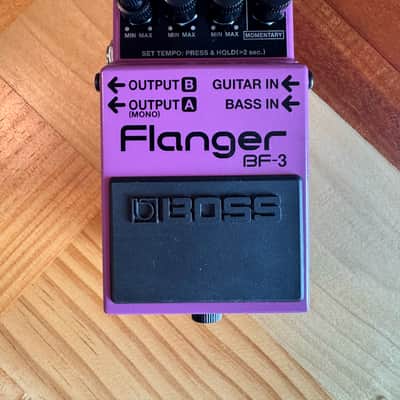 Boss BF-3 Flanger (Dark Gray Label) 2002 - Present - Purple image 1