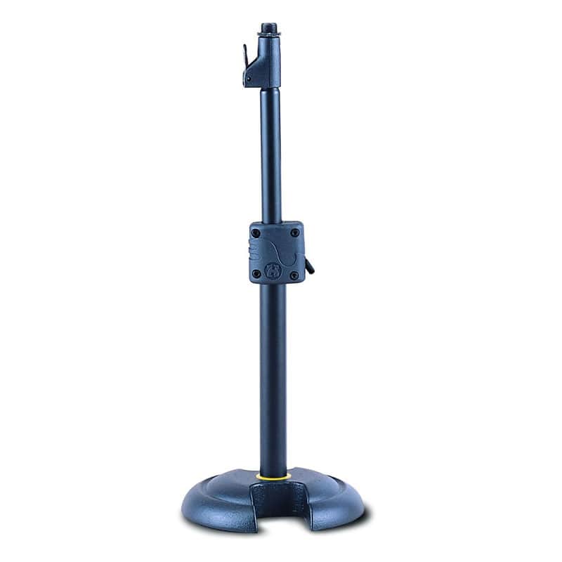 Hercules MS100B Lo-Pro H-Base Straight Mic Stand image 1