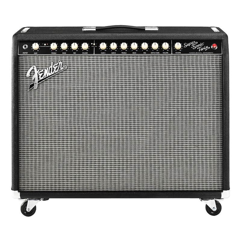Fender Super-Sonic Twin 2-Channel 100-Watt 2x12" Guitar Combo 2011 - 2014 image 1