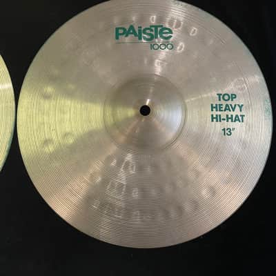 Paiste 1000 13" Hi-Hat Cymbals (Pair) image 2