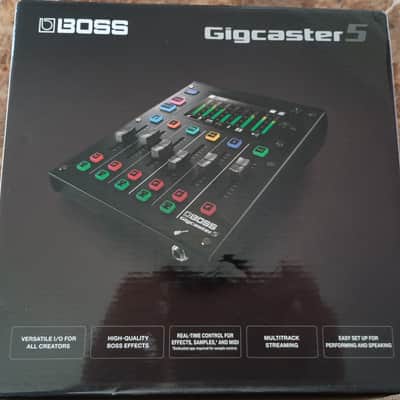 Boss Gigcaster 5 USB Audio Interface 2023 - Black - with box image 11