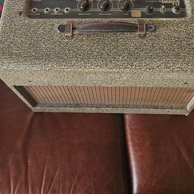 1956 Gibson GA-6 Oatmeal Amplifier image 3