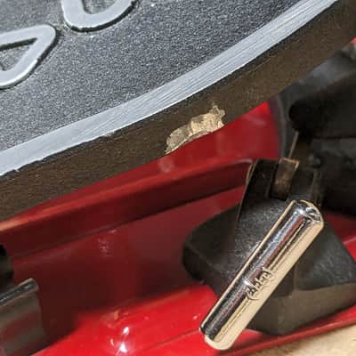 DW DWCP5002AD4 5000 Accelerator Double Bass Drum Pedal 2010s - Black/Red image 15