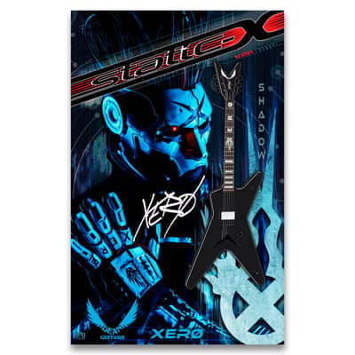 Dean ML X STATIC X XERO Shadow Black Satin ML Limited Edition Signature Series Electric Guitar - Brand New - With Certificate image 4