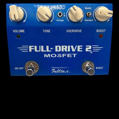 Fulltone Full-Drive 2 Mosfet 2007 - 2018 - Blue X7498 image 1