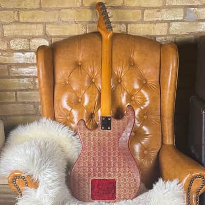 1963 Hofner 173 Vintage 3 Pickup Brokat Vinyl Made In Germany Electric Guitar W/ Original Hardshell Case! image 2