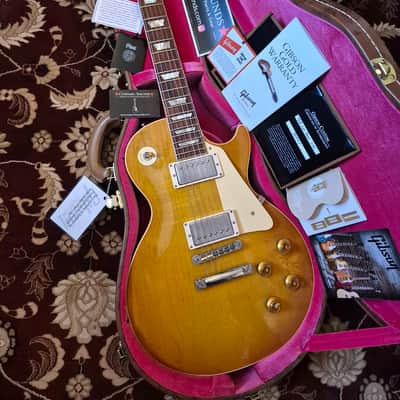 Gibson Custom Shop 1958 Les Paul Standard Reissue 2020 - Lemon Burst ☆VIDEO☆ image 19