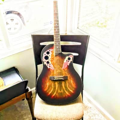 🎸"O" Style Acoustic-Electric Guitar +Soft Case / Gig Bag +Rosewood Fretboard!🎸 image 14