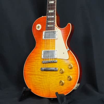 GIBSON CUSTOM Murphy Lab 1959 Les Paul Standard Light Aged Orange Sunset Fade -2021- [911770] (06/16) image 9