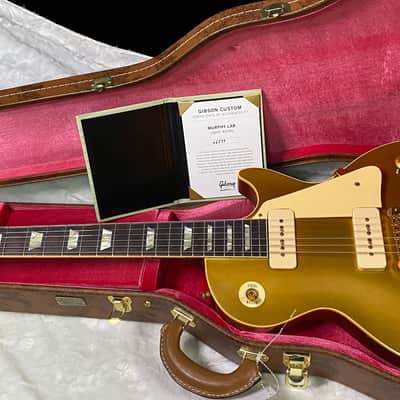 Immagine NEW! Gibson Custom 1956 Les Paul Standard Reissue Electric Guitar - All Gold, Light Aged 2026 Limited Edition Collection - Authorized Dealer - In-Stock! - 8.95bs - G07597 - 15