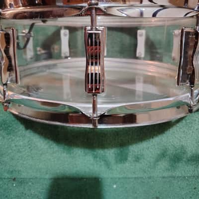 Ludwig Vistalite 14"(Diameter)x5"(Depth) Snare Drum 1970's - Clear Acrylic image 3